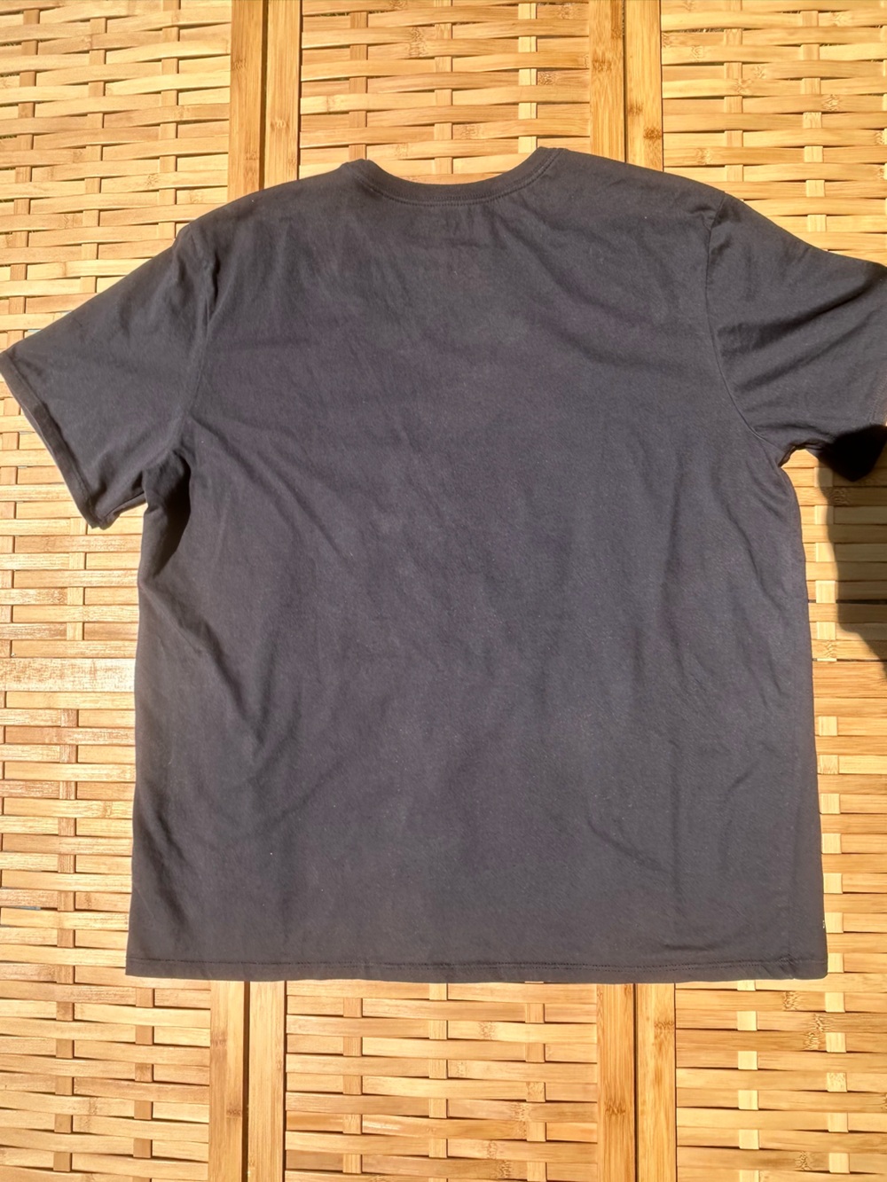 🎃2/$8- Nike Black Short Sleeve Tee with Multicolor "Just Do It" Graphic - Picture 8 of 10